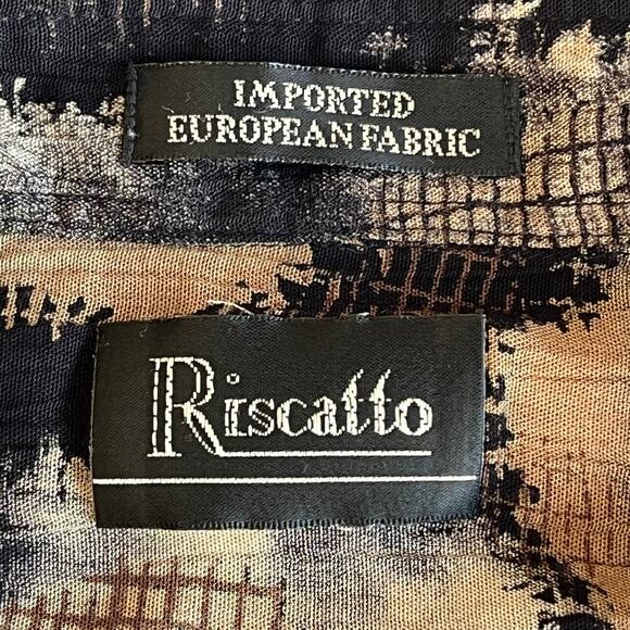 Riscatto men’s short sleeve Shirts Collared Button Up Hawaiian Beach Summer XL - Picture 2 of 10